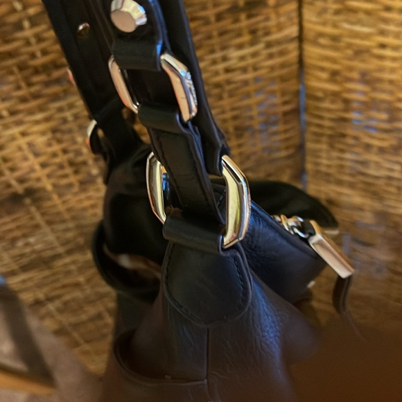 🦋 Bruce Makowski Leather Shoulder Bucket Bag - Picture 11 of 17